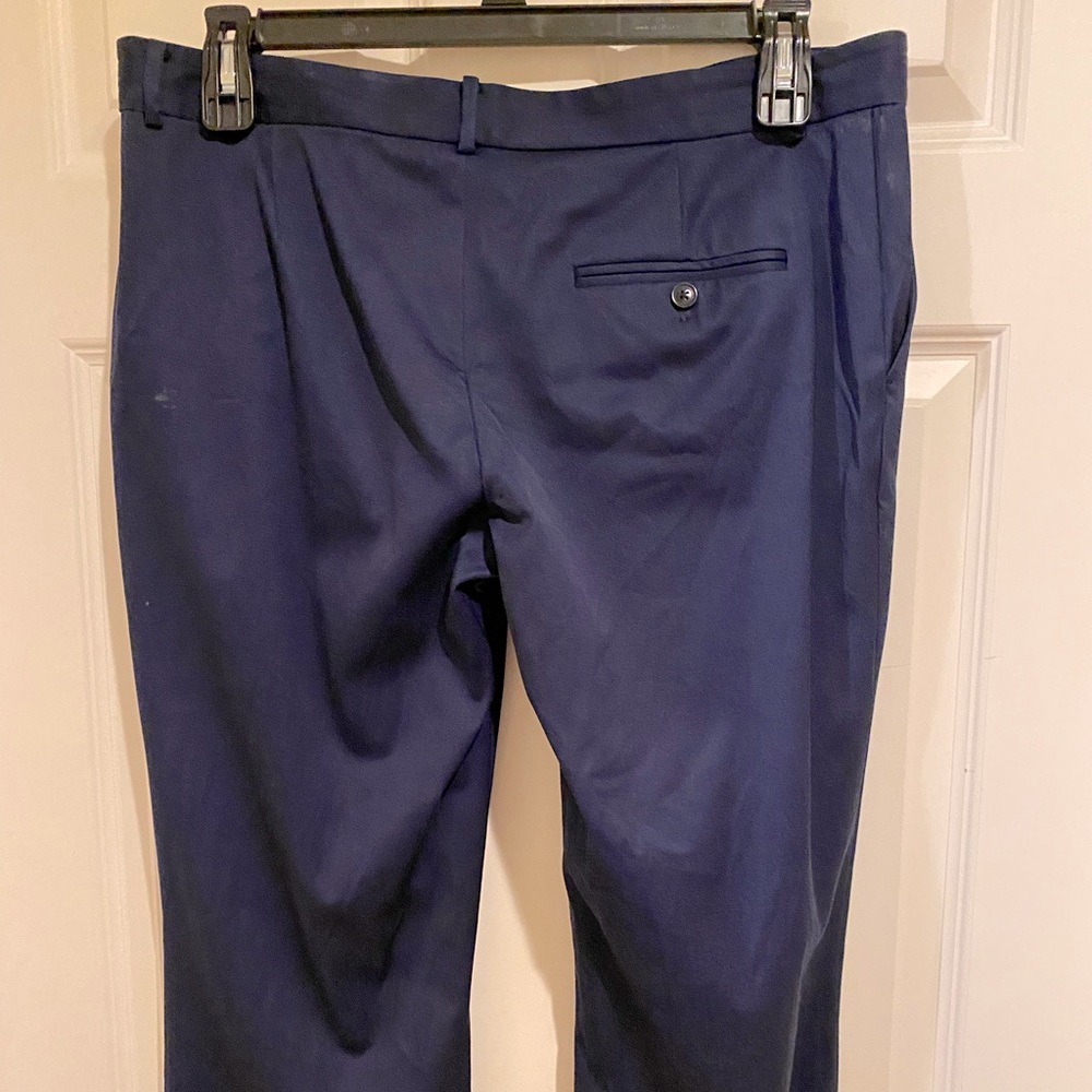 Womens navy blue Ralph Lauren dress pants.   Cotton.  Worn 1x